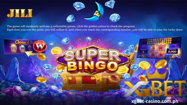  JILI Super Bingo game Kumuha ng mga numero at puntos ng bingo upang mangolekta ng napakalaking reward!